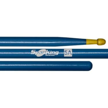 Imagem de Baqueta Spanking Linha Colorida 5A Clássica Azul (4012)