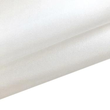 Imagem de 5 Momme Organza 100% seda amoreira tecido tule vestidos para mulheres para costura por jardas SO5L (branco natural, 3 jardas)