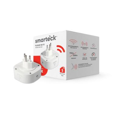 Imagem de Tomada Inteligente Wi-Fi Smarteck