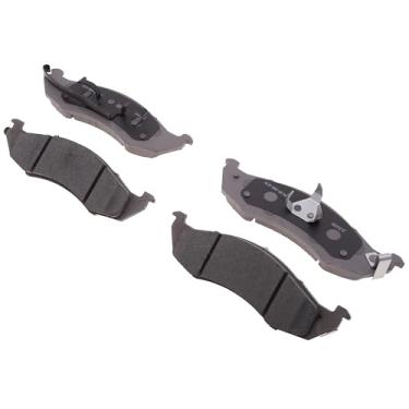 Imagem de ACDelco Advantage 14D576CF1 Conjunto de pastilhas de freio a disco frontal de cerâmica com buchas