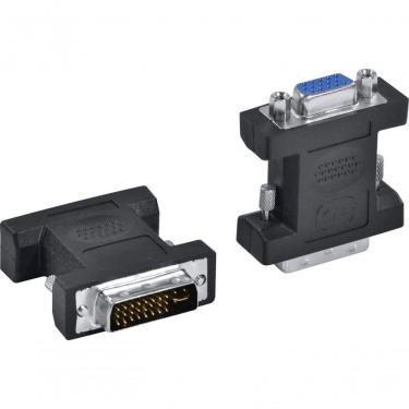 Imagem de Adaptador Dvi Macho X Vga Fêmea Avf-dvii - Pc - 5