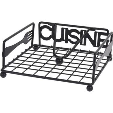 Imagem de Porta guardanapo metal 17,5x18cm - Clink