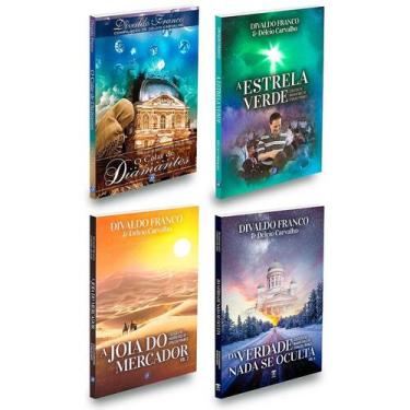 Imagem de Coleção de Narrativas de Divaldo Franco - Volumes 1 a 4 - Edição Compl