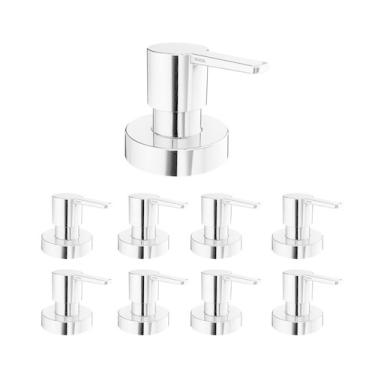 Imagem de Kit 9 Acabamento P/ Registro Gali 1/2, 3/4 E 1 Docol