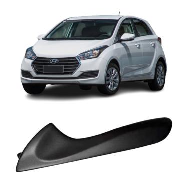 Imagem de Macaneta Interna HB20 E HB20S 2009 A 2012 Gatilho Preto Porta Dianteira E Traseira Lado Esquerdo