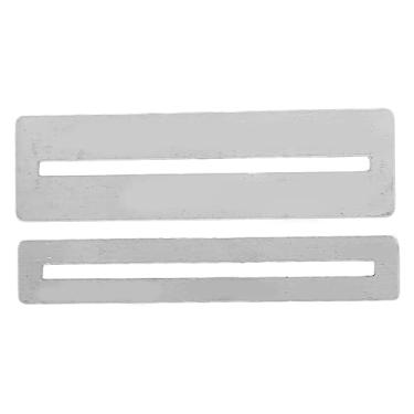 Imagem de Pilipane Protetor de metal resistente à prova de traste de guitarra para manutenção e reparo de guitarra, guitarristas Luthiers, 8 cm, 2 peças