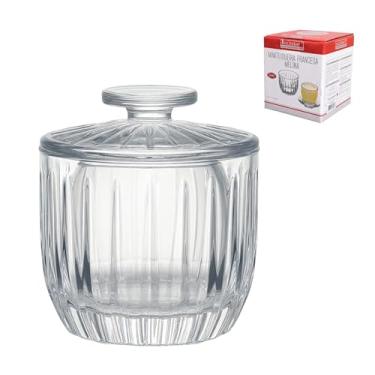 Imagem de Manteigueira Francesa Melina Em Vidro Porta Manteiga 150g