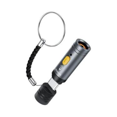 Imagem de Isqueiro Elétrico Tipo C Mini Portátil Sem Chama Compacto Para Viagens