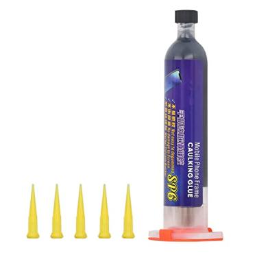 Imagem de Adesivo para tela de telefone selante de reparo de tela curva de alta resistência 30 min material de borracha de silicone de cura 30 ml com 5 agulhas de plástico para iPhone VIVO Tablet PC (SP6)