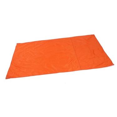 Imagem de Mingzhe Pano de Chão Isolado para Piquenique Ao Ar Livre à Prova D'água para Camping (Laranja)