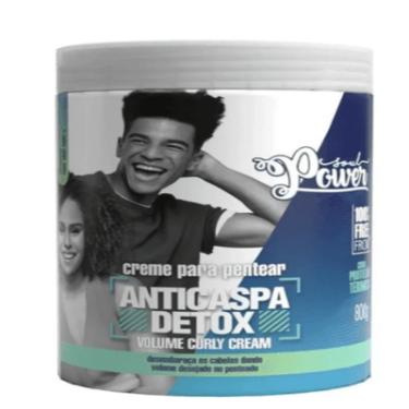 Imagem de CREME P PENTEAR ANTICASPA DETOX CURLY CREAM SOUL POWER 800G