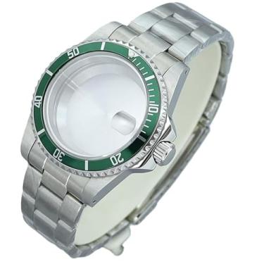 Imagem de FEIYASHI Relógios vintage de 40 mm, cristal de safira, aço inoxidável 316, para movimento Nh34 Nh35 Nh36, mostrador de 28,5 mm, capa retrô, Tampa inferior sólida 5, For NH34 35 36 38 Movement, Caixa