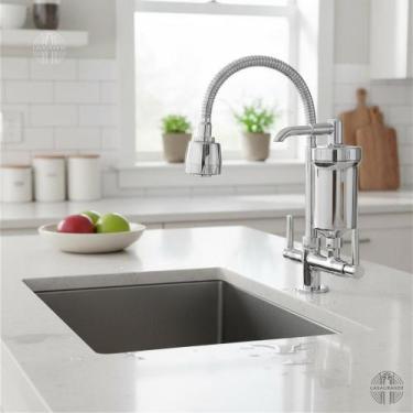 Imagem de Torneira Gourmet Pia Cozinha Mesa Ou Bancada Com Filtro Luxo CasaGrand