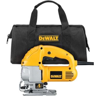 Imagem de DEWALT Serra, alça superior, 5,5 A, com fio (DW317K), amarelo