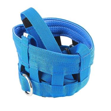 Imagem de Phefop Focinho de Pastoreio, Tecido de Nylon Espesso, Focinho Anti-mordida Com Almofada de Couro PU para Cavalos, Perfeito para Idosos e Atividades Equestres (#7)