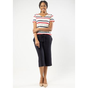 Imagem de Calça Pantacourt Pau a Pique Básica Preto