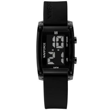 Imagem de Relógio Feminino Classico Quadrado Display Led Digital Design Elegante Impermeavel