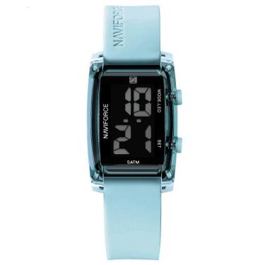 Imagem de Relógio Feminino Classico Quadrado Display Led Digital Design Elegante Impermeavel