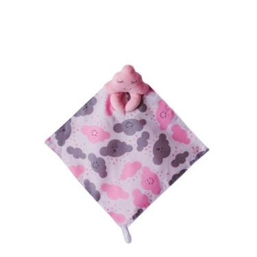 Imagem de Naninha Bebê Premium 100 Algodão Com Prendedor de Chupeta - Enxoval 2 