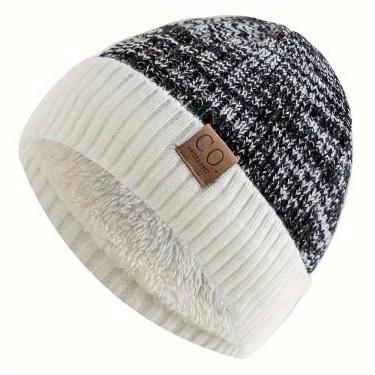 Imagem de Gorro De Inverno - Forro, à Prova De Vento & Aquecedor De Orelhas Branco