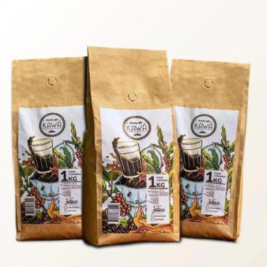 Imagem de Café Kawá Caramelo - 3Kg - moído fino única - Fazenda Jotacê