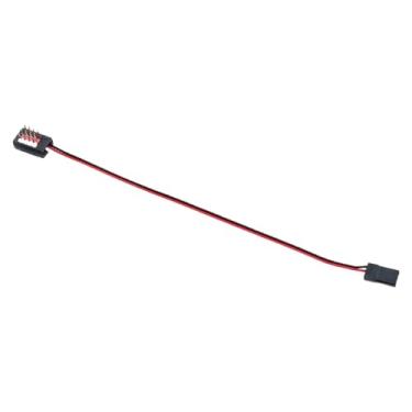 Imagem de KiBcsLic Cabo de sinal para modelo de carro RC R415, acessório para brinquedo de esteira rolante, fio de extensão de 208 mm para veículos de controle remoto de, 1 a 4