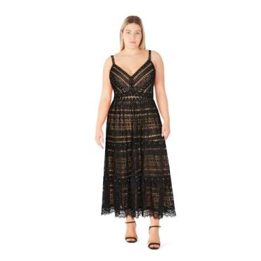 Imagem de City Chic Vestido feminino - Azariah, Preto, 25 Plus Size