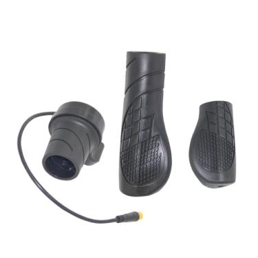 Imagem de RiToEasysports Acelerador para Bicicletas Elétricas, Aperto de Borracha do Acelerador de Meia Torção Com Plugue à Prova de água de 3 Pinos M8 para Bicicleta Elétrica, Scooter, Motocicleta, (20X)
