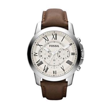 Imagem de Relógio Fossil Masculino Grant Prata - Fs4735/0bn