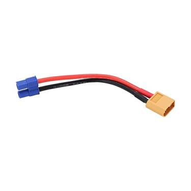 Imagem de Acouto Adaptador EC3 Fêmea para Macho XT60 de Alta Durabilidade - Conector Premium Resistente à Corrosão Modelos de Carros, Aeronaves e Navios RC - Design Portátil, Fio de Silicone Flexível Seguro e