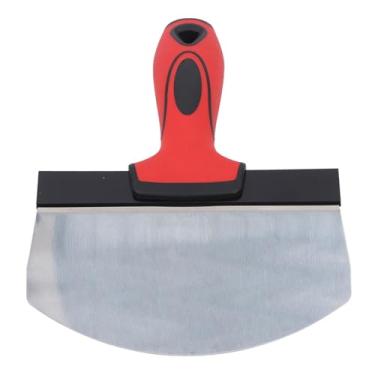 Imagem de Garosa Colher de Balde de Aço Inoxidável de 6 Polegadas, Raspador de Pintura Com Cabo Macio para Construção, Ferramenta Multifuncional para Espalhamento de Massa de Gesso de Argamassa