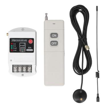 Imagem de Hilitand Interruptor Remoto Sem Fio para Porta de Garagem, Luz do Motor Bomba de água, 5000m, Longo Alcance, 360°, Controle Total (AC380V)