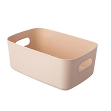 Imagem de Cesta de armazenamento – Caixa de armazenamento de mesa de 21,5 x 14,5 x 7 cm, ideal para cosméticos, banheiro, cozinha, dormitório, caixa de lanches e organizador de itens diversos