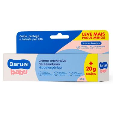 Imagem de Creme Contra Assadura Baruel Baby 120g Leve Mais por Menos
