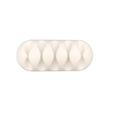 Imagem de Organizador De Cabos Suporte Fios Silicone 5 Clips - DCXAM