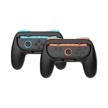 Imagem de Conjunto De Pegadores Ergonômicos Para Switch 2 Joy-pad Ajuste Confort