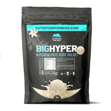 Imagem de Hipercalórico BigHyper com Creatina 3Kg Nutrition For Bigs-Unissex