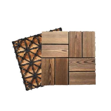 Imagem de vPátio, Ladrilhos de Varanda Lajes de Terraço Azulejos de Pátio Exterior Sistema de Cliques Boa drenagem Fácil de limpar 30 x 30 cm D1 11 peças