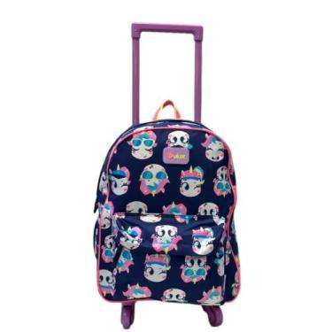 Imagem de Mochila Escolar Puket Uni Tennis 18L Compacta E Estilosa Azul Uni Tenn