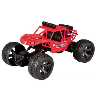 Imagem de Carrinho RC Profissional 26cm até 15m de Alcance Sinal Forte Roda de B