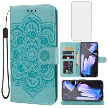 Imagem de Bohefo Capa para Pixel 10 Pro XL, capa carteira para Google 10ProXL com protetor de tela de vidro temperado, capa de celular flip de couro com suporte para cartão de crédito para Google Pixel 10 Pro