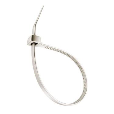 Imagem de Sforplast Sfor | Abraçadeira De Nylon | Fita Para Organização De Fios E Cabos Lacres E Malotes | 100 Peças (8 8 X 540 Mm Natural)