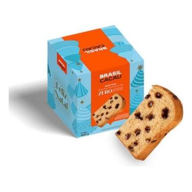 Imagem de Panettone Gotas Chocolate Zero Açucar 400G Brasil Cacau