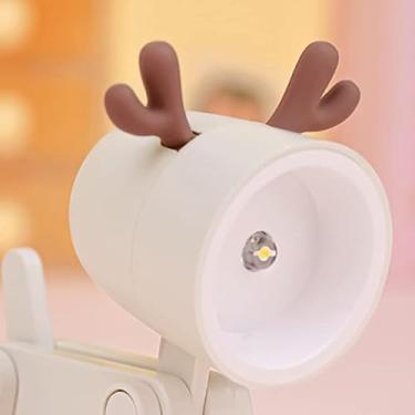 Imagem de Fafeicy Mini Luz Noturna Fofa para Animais de Estimação, Lâmpada de Mesa LED Kawaii Ajustável de Plástico Com Luz Suave, Ideal para Quarto de Crianças e Decoração de Casa (#13)