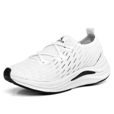 Imagem de Tênis Feminino Esportivo Casual Crossfit Corrida Academia Treino Fitness (Branco, BR, Adulto, Numérico, 35)