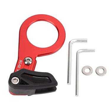 Imagem de Guia de corrente de bicicleta, liga de alumínio leve e estabilizador de corrente de suporte inferior de nylon, para suporte inferior rosqueado (pressione o tipo não suportado)