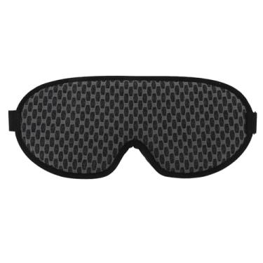 Imagem de Ainoli contorno para os olhos, tapa-olhos com bloqueio de luz 3D, macio e respirável, cobertura para os olhos para meditação, ioga, viagem, cochilo, insônia