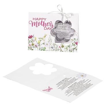 Imagem de Cortador de biscoito para presente de dia das mães com cartão para 12