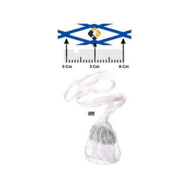 Imagem de Tarrafa Para Pesca C/ Corrente Malha 30mm Tilápia Traíra 12mt - SEA GO