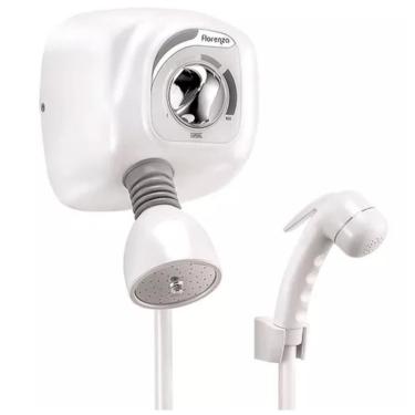 Imagem de Ducha Chuveiro Elétrico Com Desviador Florenza Branco Cardal 220V